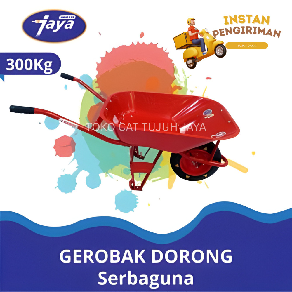 Gerobak pasir/ Gerobak dorong/ Gerobak bangunan Bukan Merk Artco/ Arko Original 100% Khusus Instan