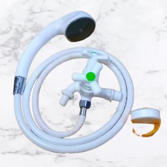 KRAN CABANG PVC / SHOWER PLASTIK / KRAN CABANG + SHOWER BUKAN ONDA by MitraHobby