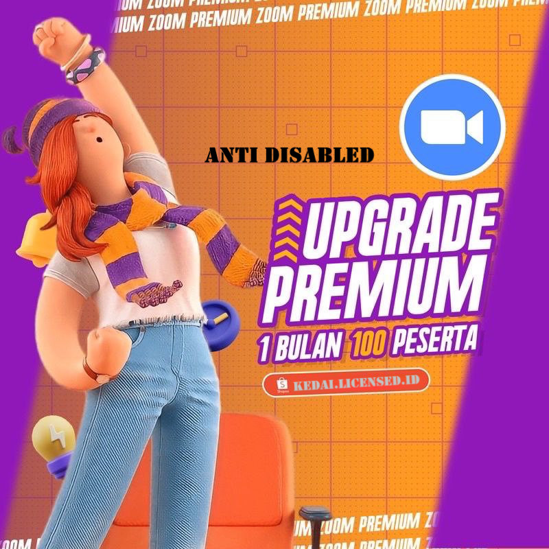 [ PALING MURAH ] UPGRADE ZOOM MEETING PRO 1 TAHUN + BONUS 1 TAHUN MASA AKTIF BERGARANSI ANTI DISABLE
