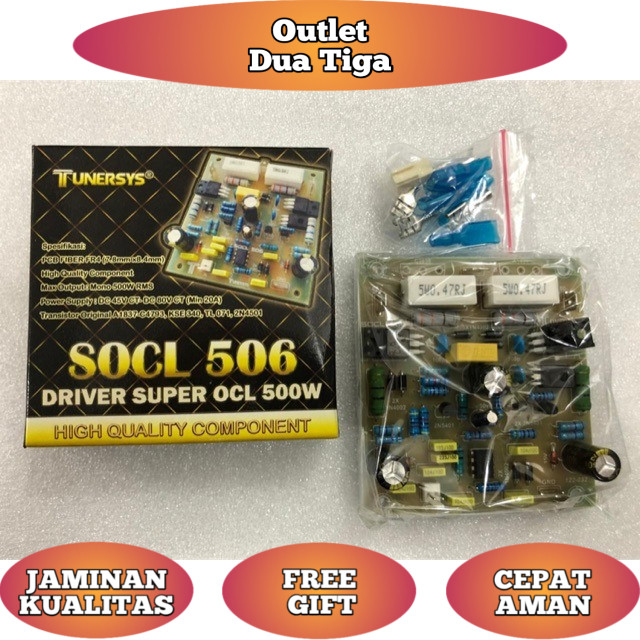 KIT Driver SOCL 506 Fiber 500 Watt Tunersys