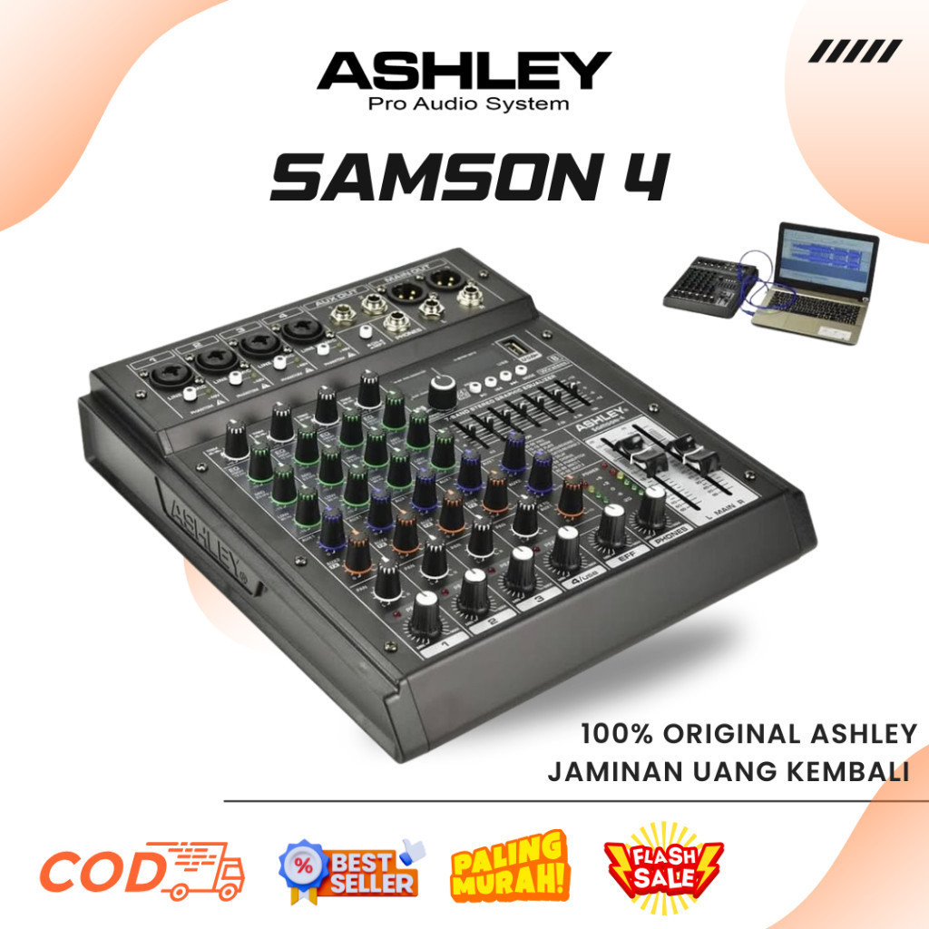 MIXER ASHLEY SAMSON 4 EFEK 99 DSP