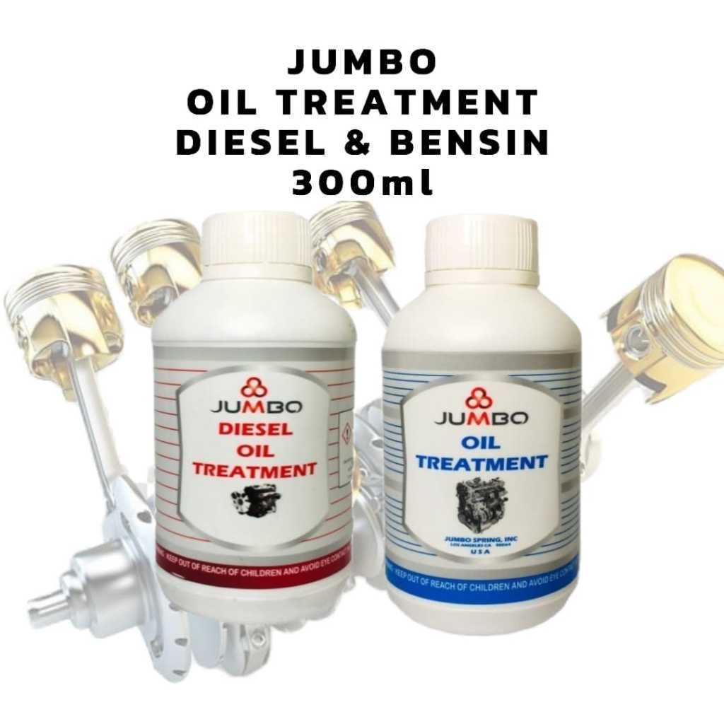 Oli Treatment Additive Engine Oil JUMBO 300ml - Aditif Vitamin Oli Mesin Anti Oksidan Bensin Diesel