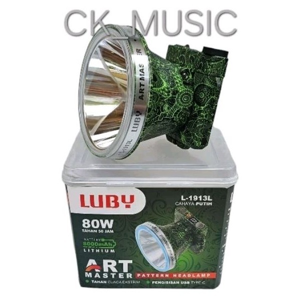SENTER KEPALA LUBY L1913 80W ,SENTER HEAD LUBY 80WATT L 1913 ,HEAD LIGHT LUBY 1913 80W ,SENTER LUBY 