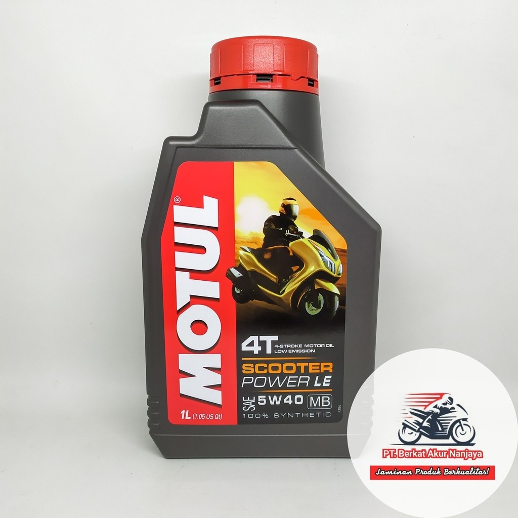 Oli MOTUL Scooter Power LE 5W40 - 1 Liter