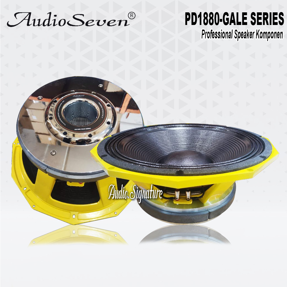 Komponen Speaker 18 Inch AUDIO SEVEN PD.1880 | PD1880 Gale Original Coil 6 Inch