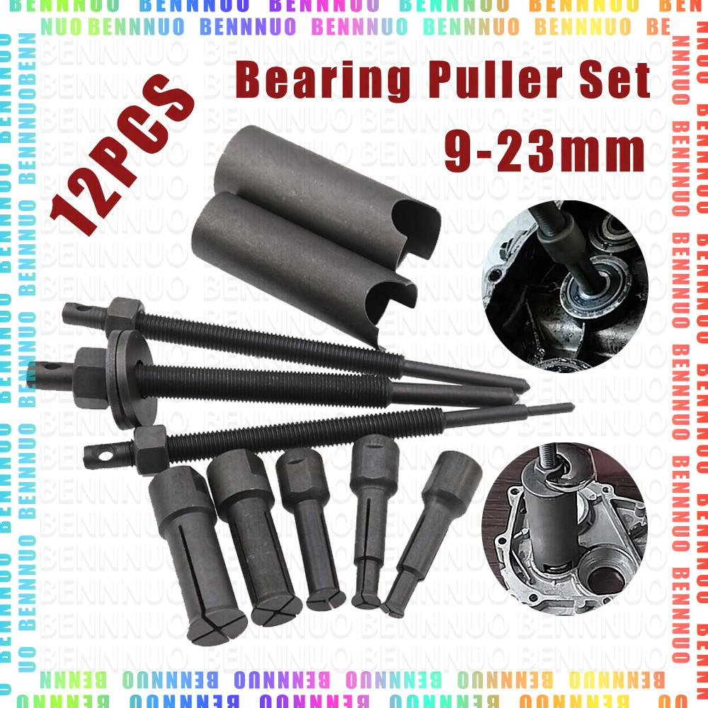 12 Pcs/Set Treker Bearing Puller Tanam CVT Lepas  Treker Pembuka Bearing Laher Tutup  Cvt Matic Hond