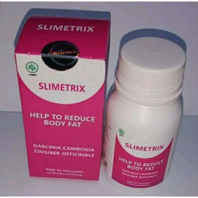 Slimetrix Original Obat Pelangsing Obat Diet Asli Herbal Resmi BPOM