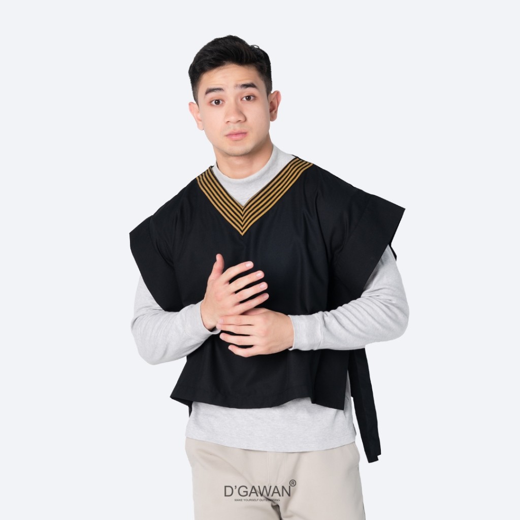 DGAWAN SORA Vest Crop Outer Pria Keren Katun Premium Original
