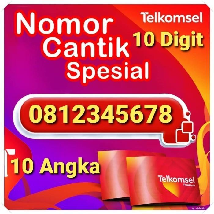 Nomor Cantik Simpati 10 Angka Kartu Perdana Telkomsel Prabayar Spesial - 08222 333 55