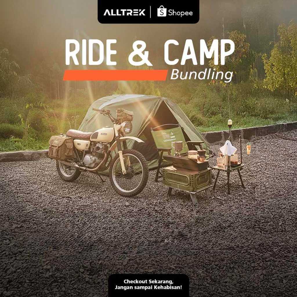 ALLTREK Tenda RAPTOR 1-2P Double Layer Kangaroo Tent Paket Bundling Camping