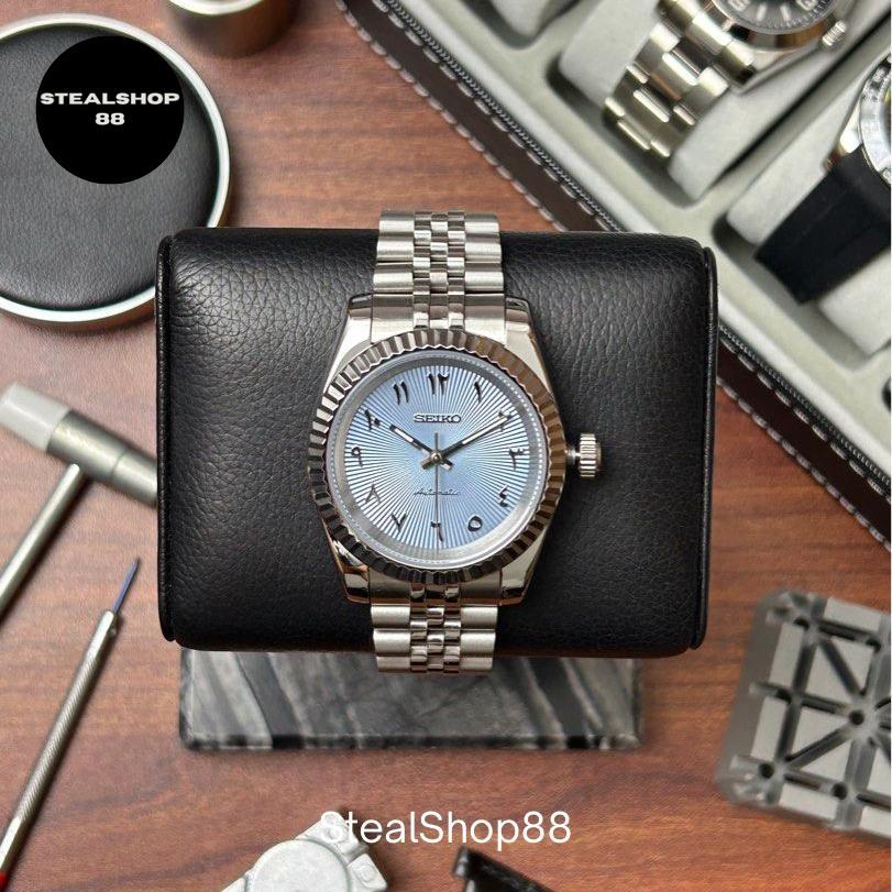 Seiko Datejust Arabic Blue MOD NH35