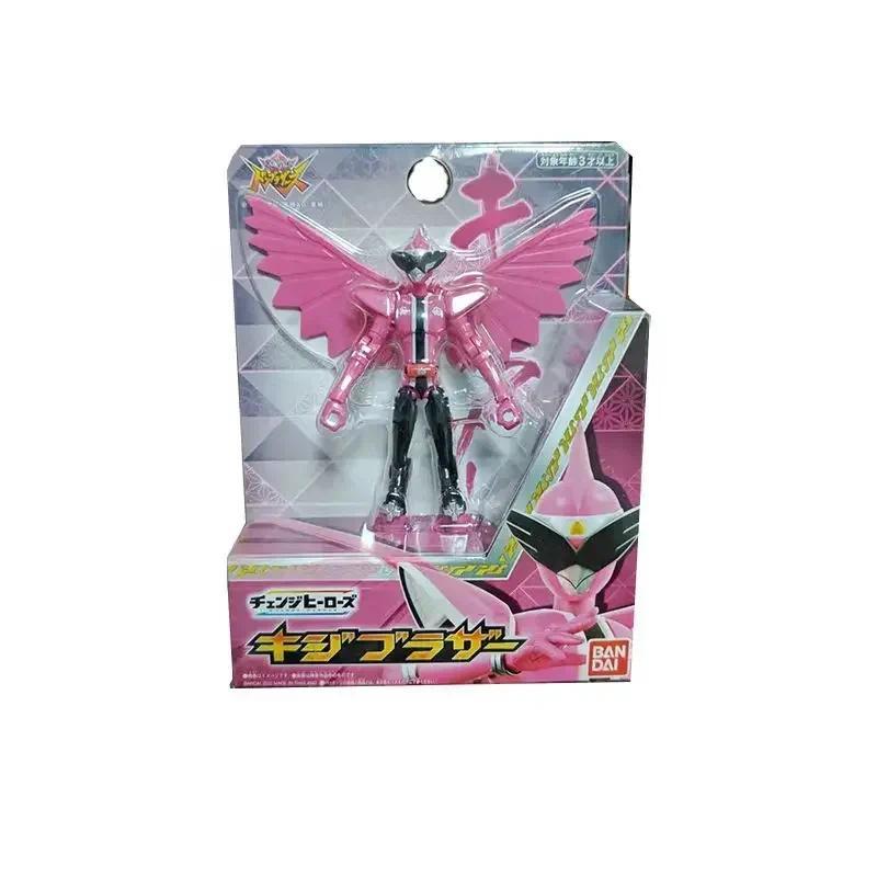 Bandai SHF Super Sentai Bataro Sentai Don Brothers Momotaro Red Warrior Model Action Figure Toy Coll