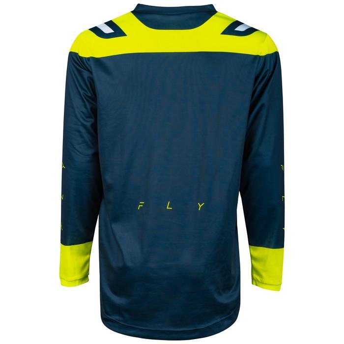 JerseySet FLY F16 Navy Hi-vis White Jersey FLY F-16 Navy Trail 2024 - 28S