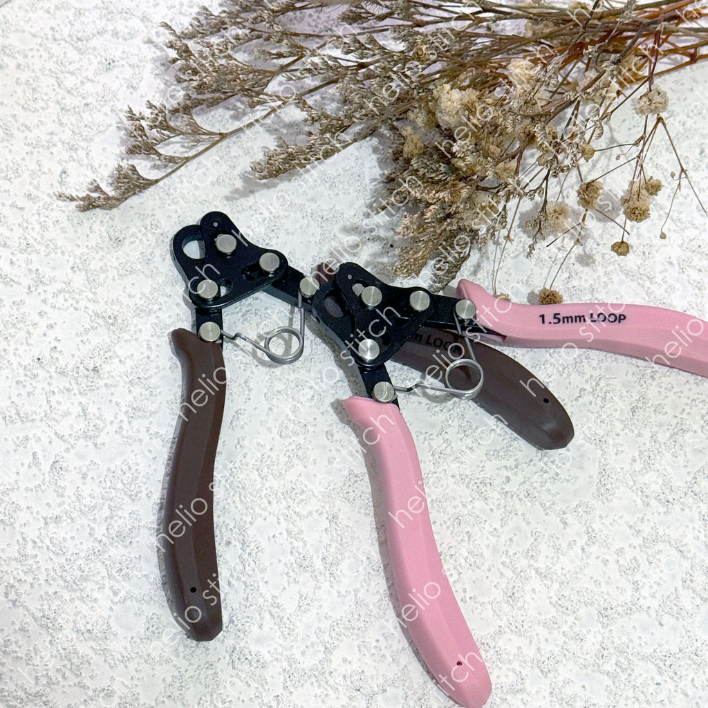 One Step Looper Plier Tang Paku Sembilan Tang Pembulat Kawat Eyepin untuk DIY Craft