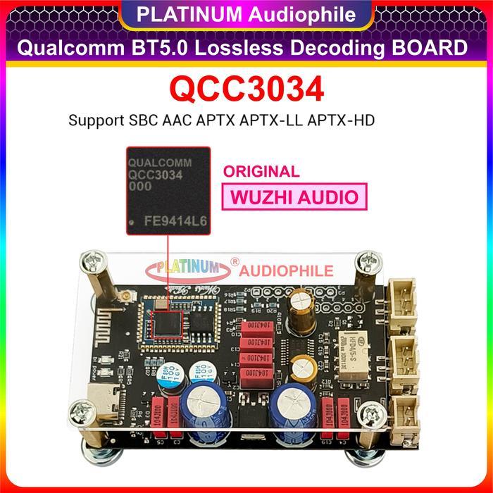 Bluetooth Audio Decoding BT 5.1 Lossless Flac MP3 Receiver Qualcomm APTX LDAC QCC5125 QCC3034 - ZK-Q