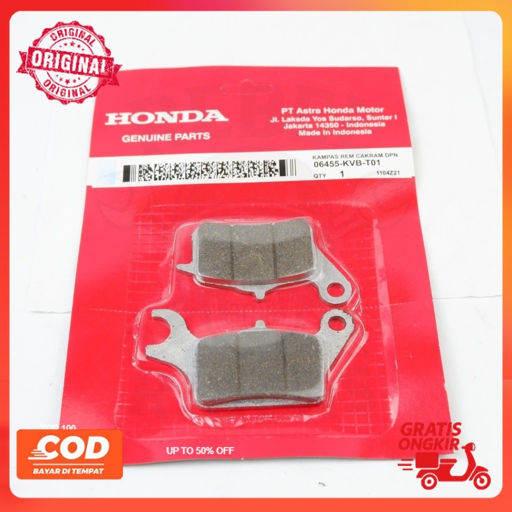 kampas rem honda beat Vario KVB ori rider motor part