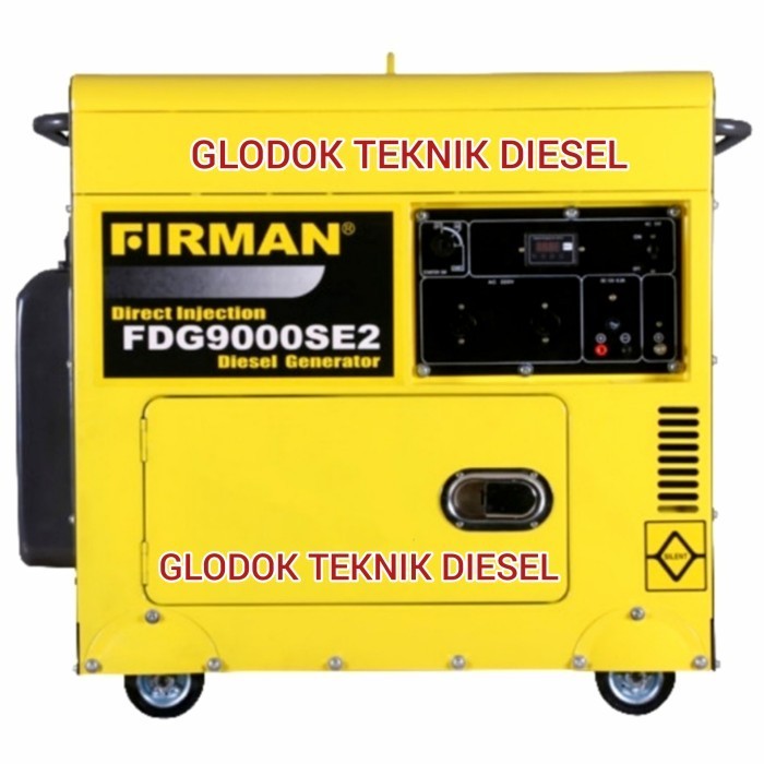 IRH Genset Silent Firman 6500 watt FDG9000SE2 Diesel Solar ORIGINAL