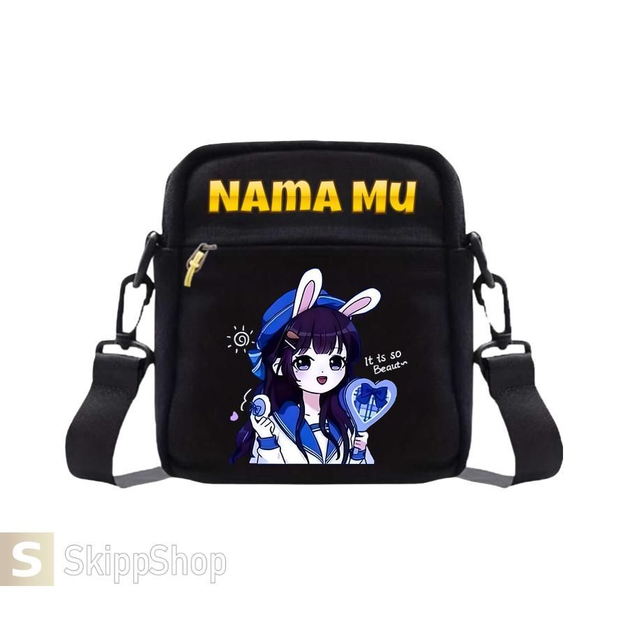 Tas Selempang Mini Sekolah Anak Perempuan TK SD Dan Mengaji Anak Perempuan TK SD Tema RABBIT GIRLS B