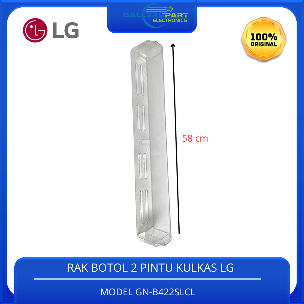 Rak Wadah Botol Kulkas LG 2 Pintu GN-B422SLCL