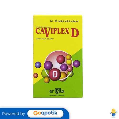 Caviplex D Botol 60 Tablet
