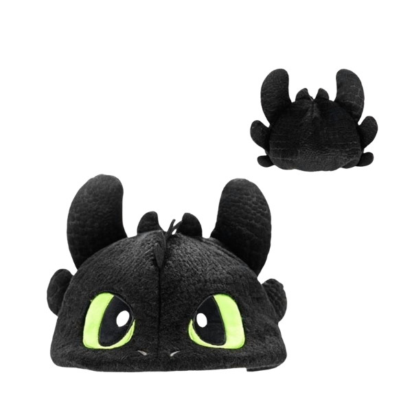 BNS Series How to Train Your Dragon Night Fury Plush Beret