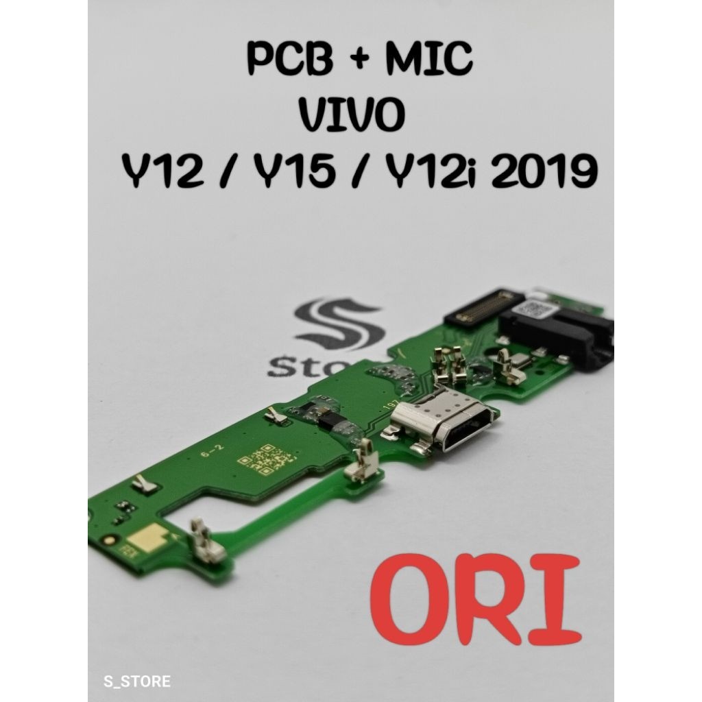 KONEKTOR CHARGER VIVO Y12 / Y15 / Y12i ORI + IC PAPAN CAS CONNECTOR CHARGER PCB VIVO Y12 Y15 2019