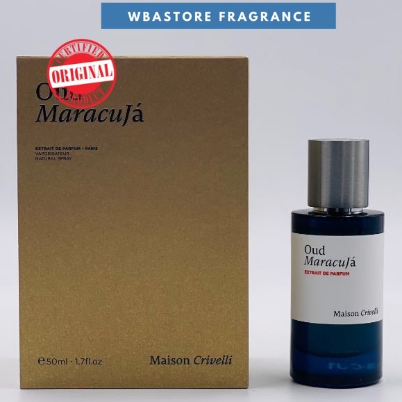 MAIS N CRIVELLI OUD MARACUJA EXTRAIT DE PARFUM 100ML FOR UNISEX ORIGINAL 100% BOX SEGEL