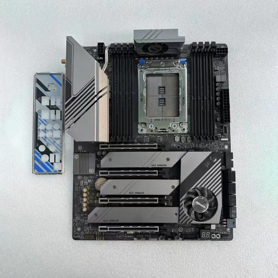 TRX40 Creator For ASRock DDR4 128GB E-ATX Support X3960 X3970X X3990 Desktop Motherboard DDR4 4666+(