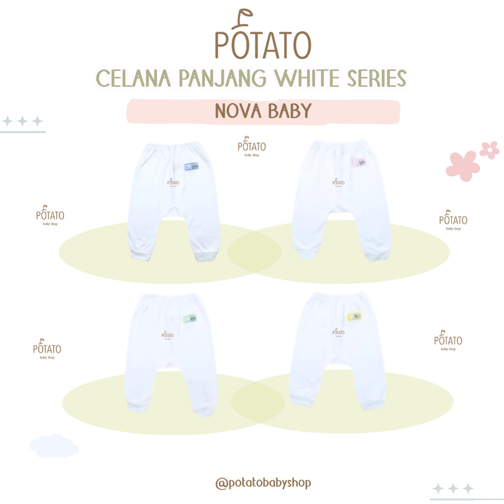 Nova Baby - Celana Panjang White Series | Celana Panjang Anak