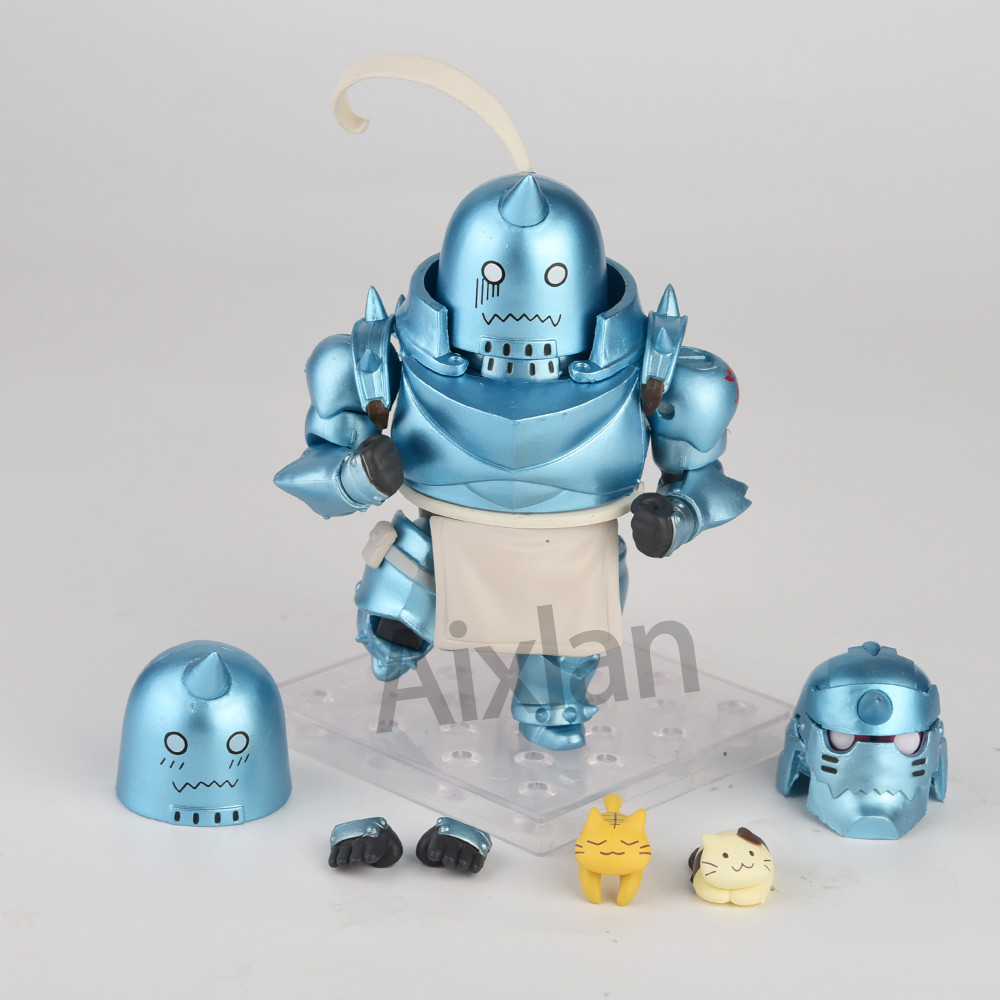 Aixlan#796 Fullmetal Alchemist Figure Alphonse Elric Cute  10CM Alphonse Elric PVC Action Figure Ami