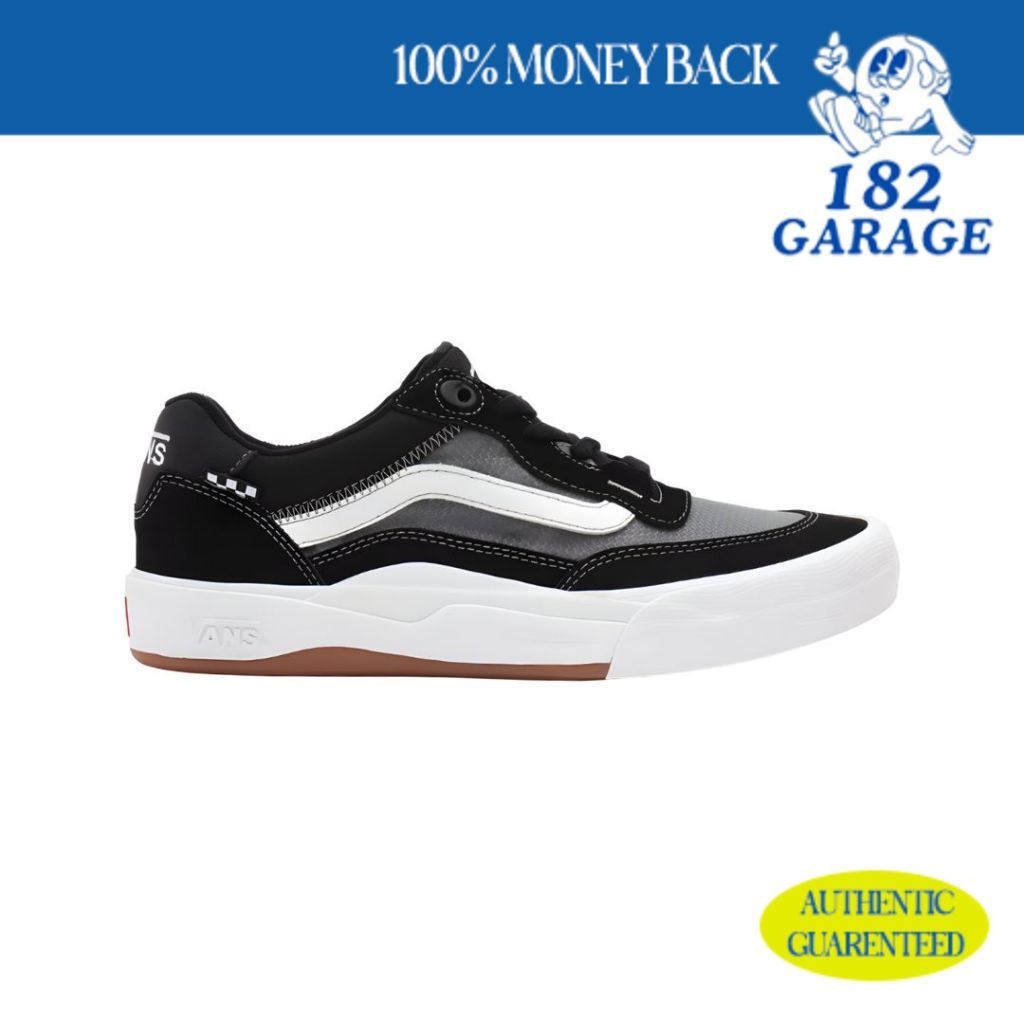Sepatu  Vans Skate Pro Wayvee Black White