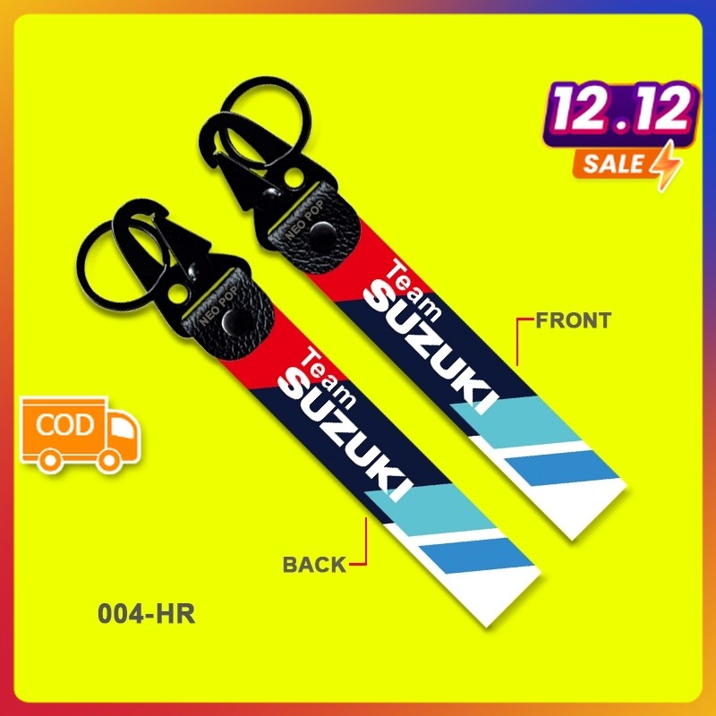 GANTUNGAN KUNCI PREMIUM MOTOR TEAM SUZUKI MOTOGP RACE SBK FACTORY RACING TEAM ECSTAR WSBK OLI KEY CH