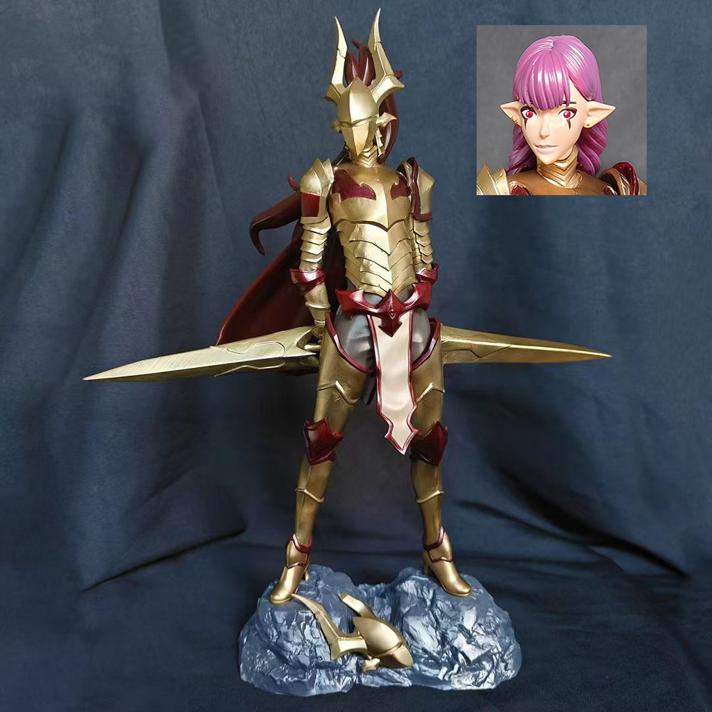 Solo Leveling King Eren, Yeagerit, Bell Resin Statue Model Toy Decoration