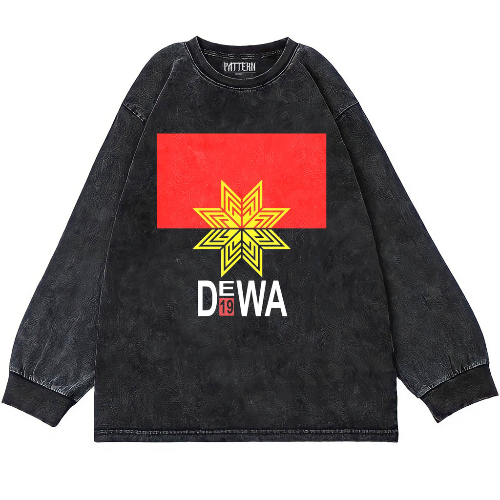 Pattern merch "dewa 19" Oversize T-shirt | Longsleeve Oversized | washing tee | kaos