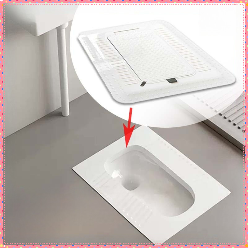 Penutup Closet Jongkok Otomatis Penutup Wc Jongkok Universal Tutup Kloset Jongkok Anti Bau Tutupan C