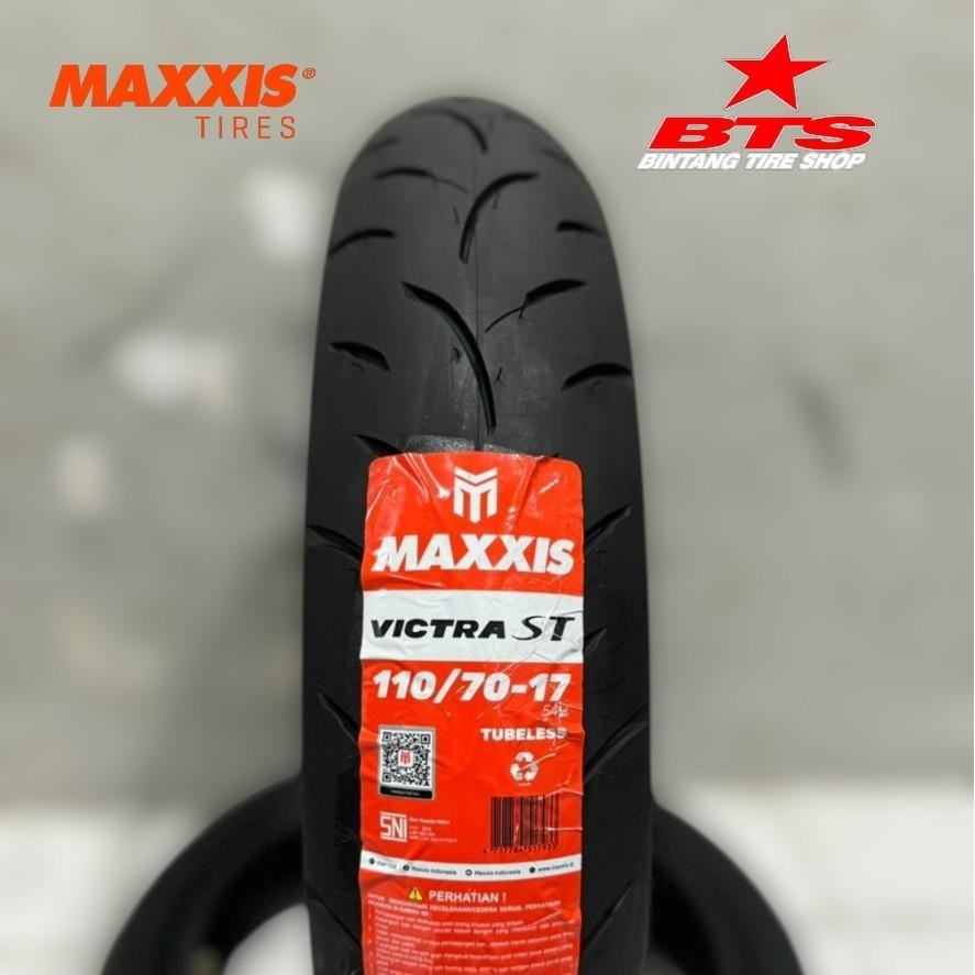 Maxxis 110/70-17 Victra ST Ban Tubles For CBR,R15,NinjaRR,Vixion,JiputerMX,R25 Dan Motor Sport Lainn