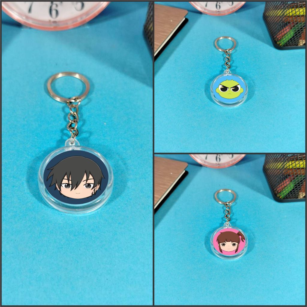 Gantungan Kunci Mini Karakter Shinbi House - Keychain Character Kang-lim Lucu size 32mm