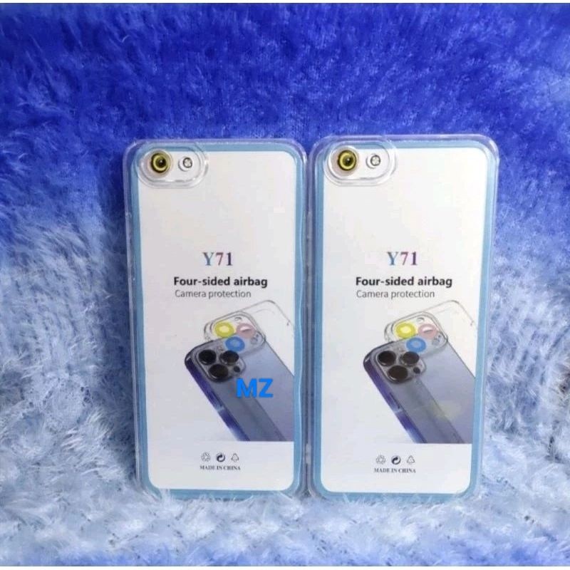 Soft Case Clear Vivo 1724 I Vivo Y71 Casing Silikon Bening Transparan Pelindung Belakang Hp Bahan Te