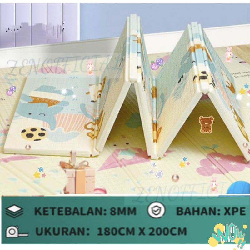 NMZSHOP Karpet Playmate Lipat Anak 180x200 10mm
