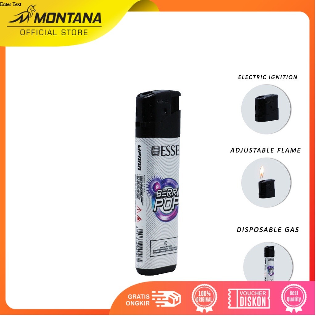 M2000 Korek Api M2000 DISPOSABLE/ NON DISPO / Api Besar Pl-322-KWS