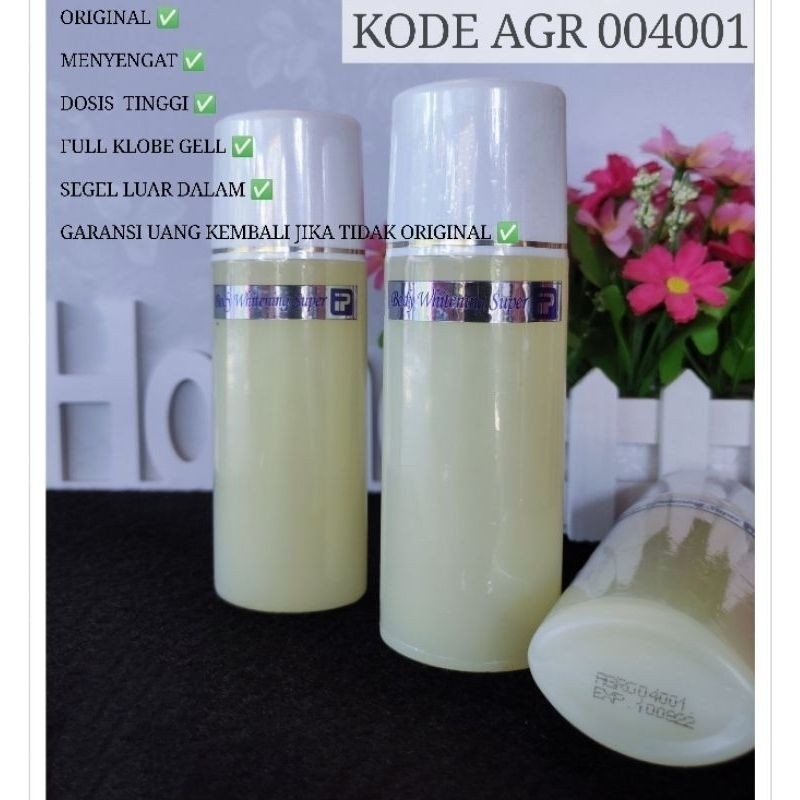BODY WHITENING SUPER AGR004001JMN004001 ORIGINAL INK INKOPAD HB ANGGUR KLOBE GEL