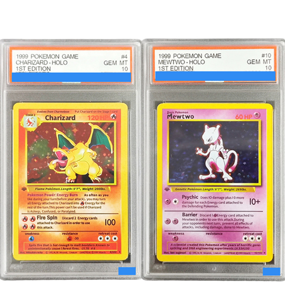 Y POKEMON Card 1999 GAME 1ST ETION ARIZARD MEWTWO GYARADOS BLASTOISE HOLO Grade 10 Collection Card