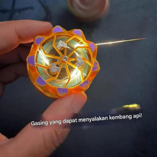 Mainan Viral Gasing Petasan LED Nyala Api Super Keren Anak Laki Laki Suka