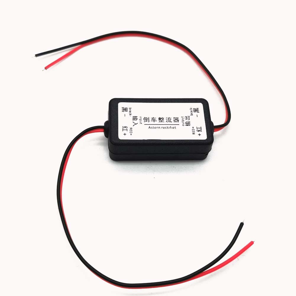 12V Anti-interference DC Power Relay Capacitor Filter Connector Auto Car Camera Filter Car Auto Reve