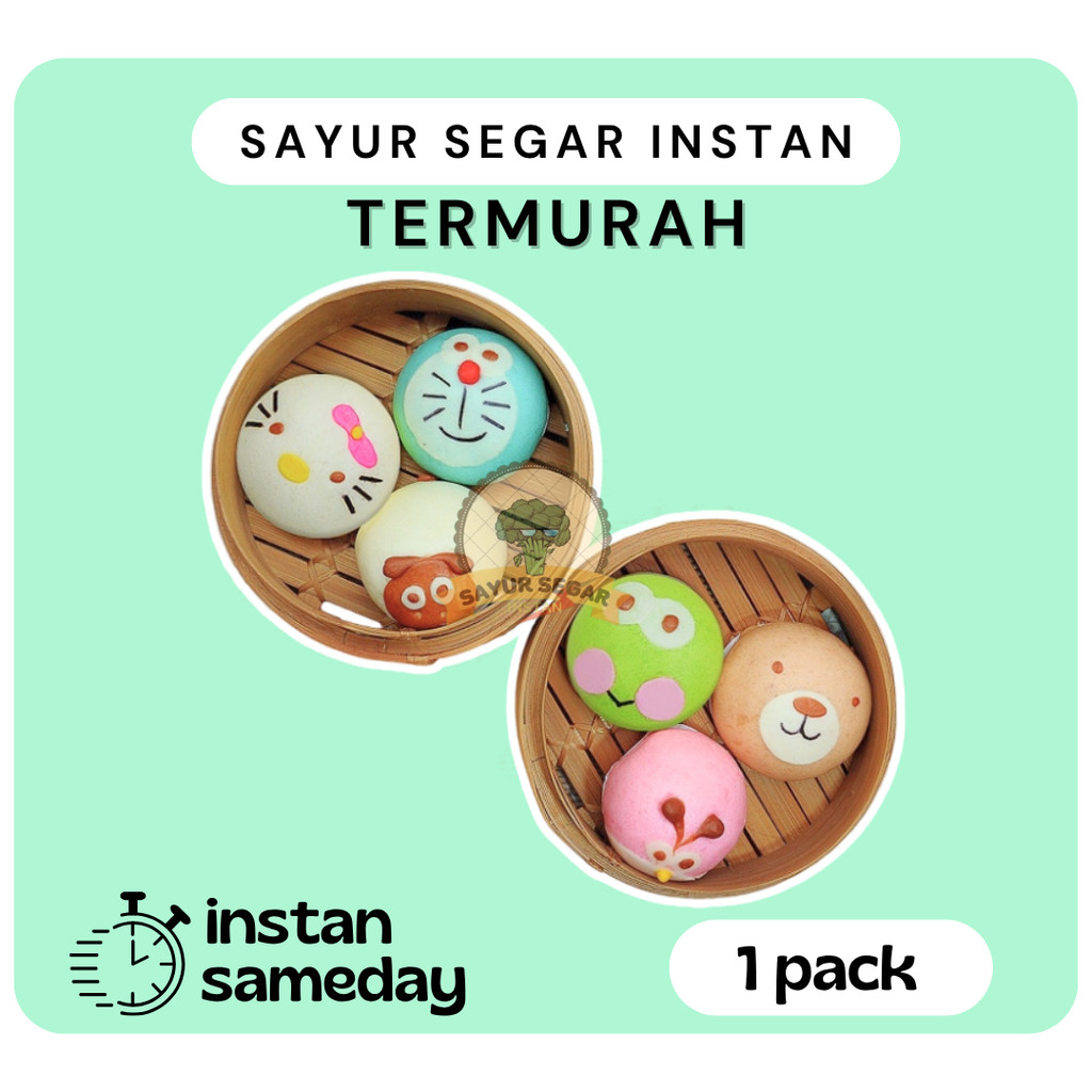 Bakpao Karakter Frozen / Bakpao Lucu