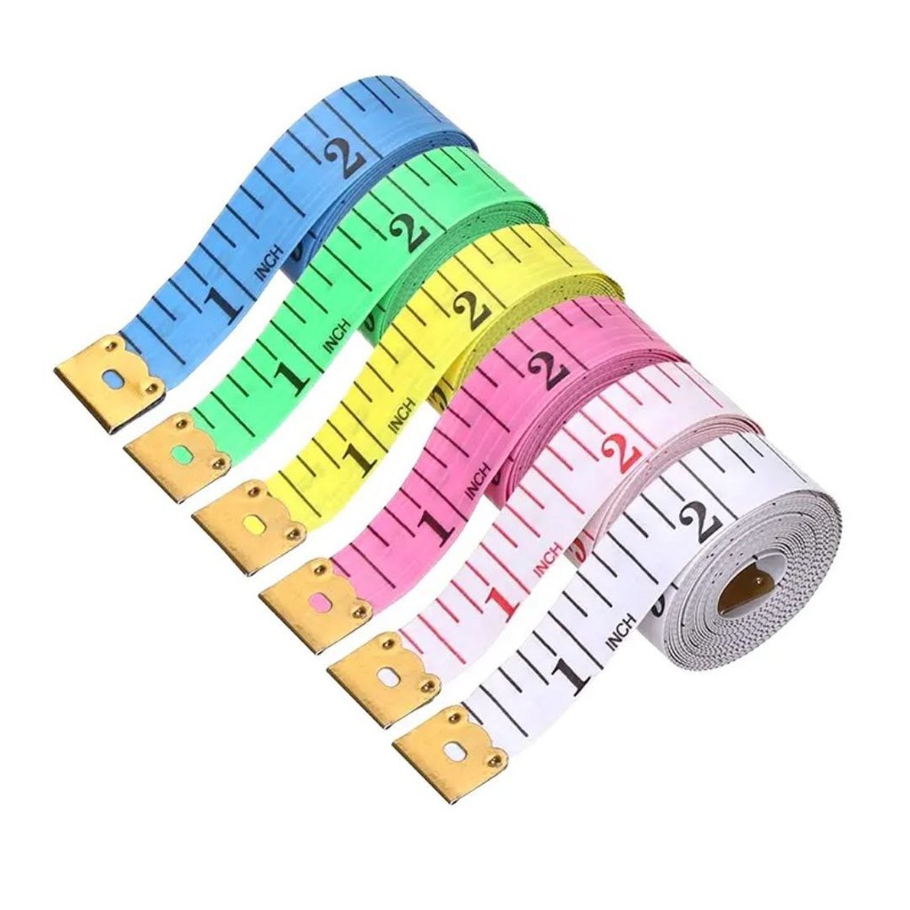 1 pcs METERAN BUTTERFLY PLASTIK de dreamer Kain / Baju / badan 150cm - 60" garisan