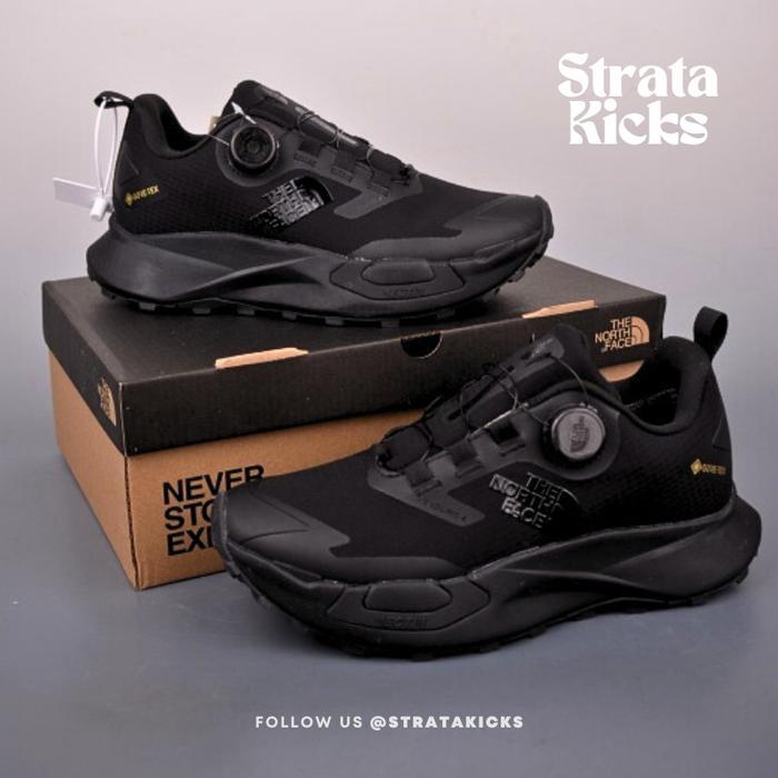 The North Face M Vectiv Enduris Low "Black" Trail Running Sneaker Shoes Nf0A1Aep-73T (Size 36-45)