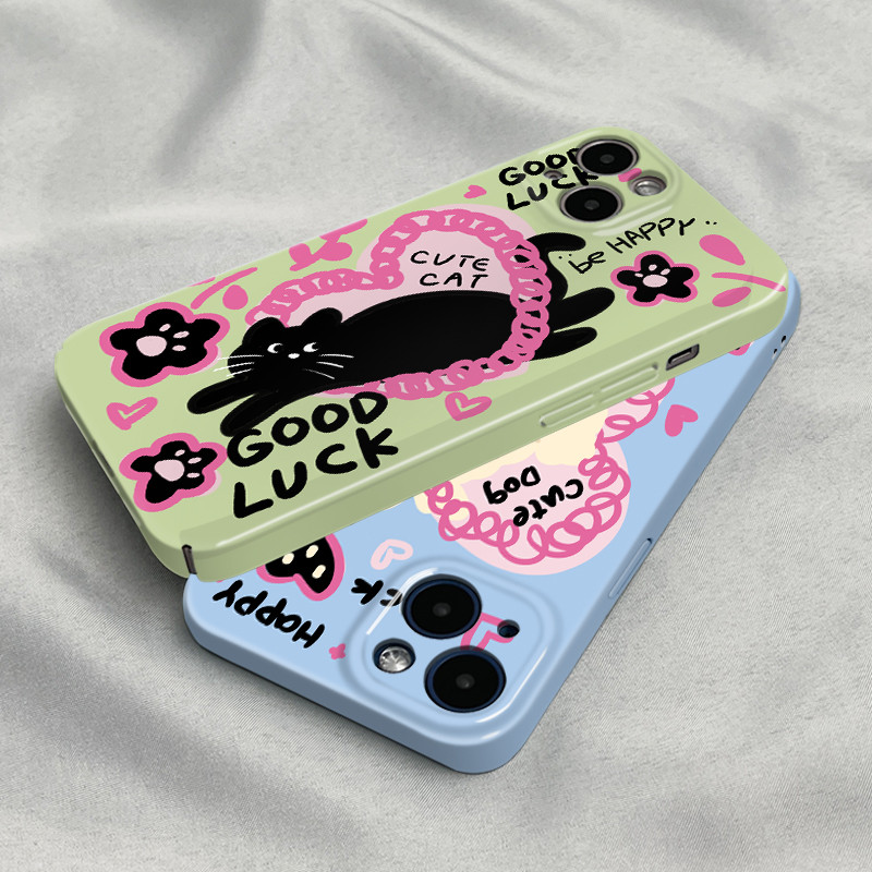 Case Iphone 12 Mini 13 Pro 7 Plus Xr Cewek Bermotif Kartun Lucu Case Iphone 11 11 Pro 12 14 15 Proma