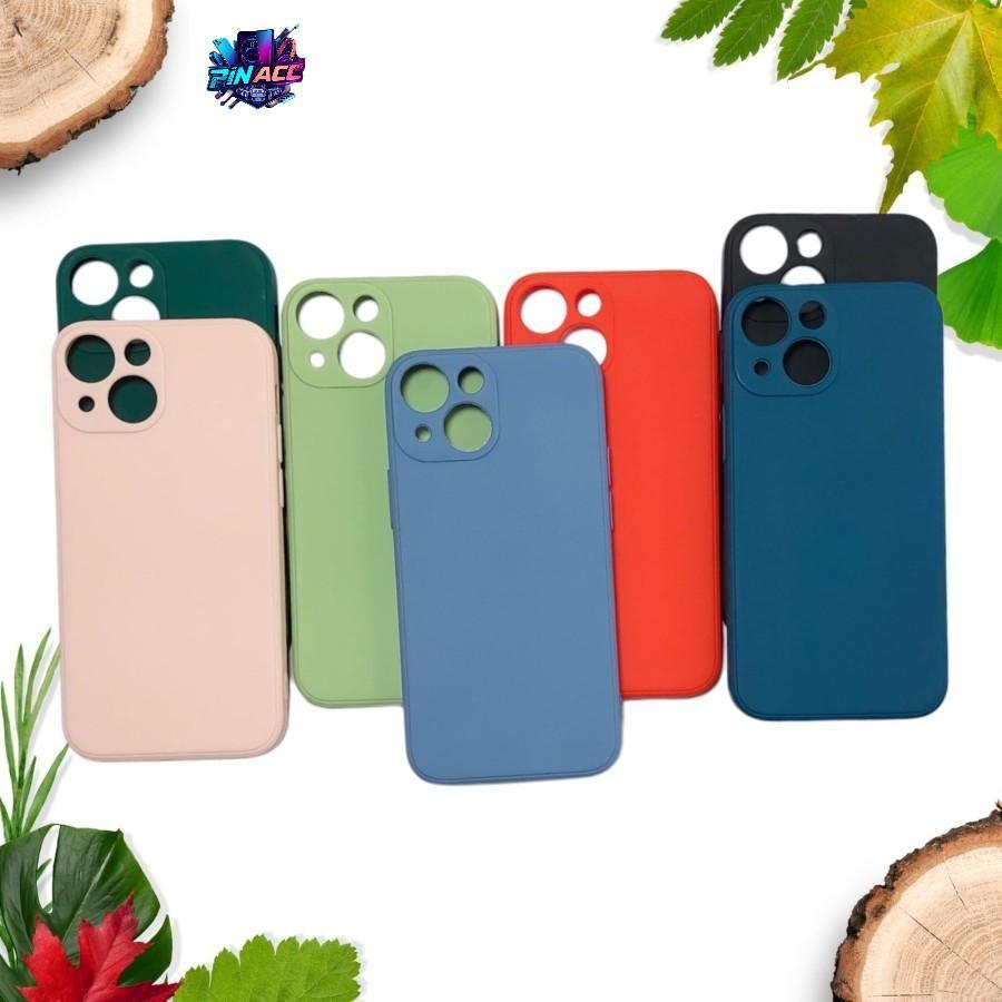 Softcase Anti Noda Jamur Untuk Iphone 13 Mini Silikon Candy Case Casing Lentur Beludru dengan Berbag
