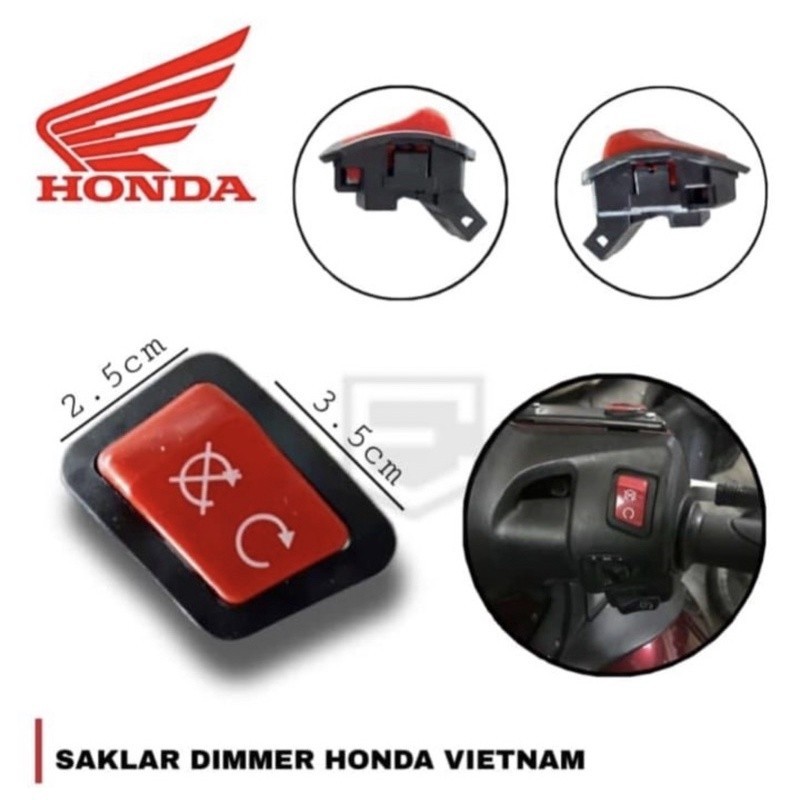 Saklar Stop Engine Vietnam TEC ORIGINAL Saklar Starter Vietnam ORIGINAL TEC Universal All Honda ja
